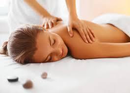 Neck, back and head massage
