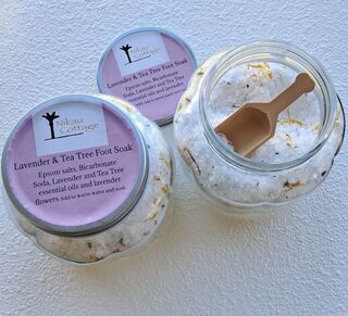 Lavender and Eucalyptus Foot Soak