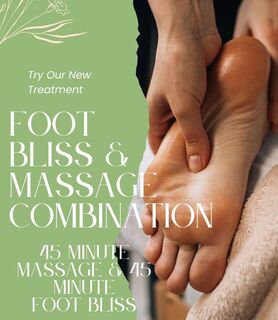 Foot Bliss and Massage Combination